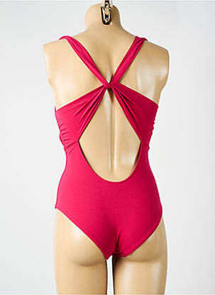 Maillot de bain 1 pièce stretch rose SIMONE PERELE femme