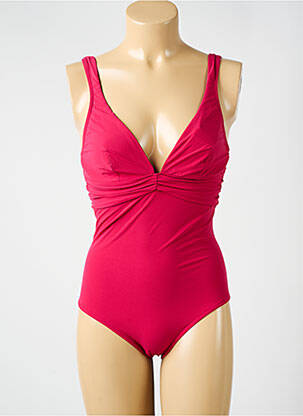 Maillot de bain 1 pièce haut soutien-gorge emboitant haut soutien-gorge emboitant rose SIMONE PERELE femme