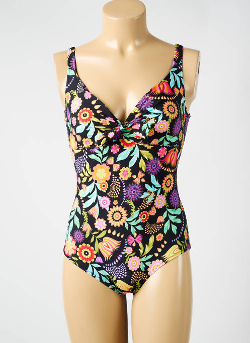 Maillot de bain 1 pièce noir ANTIGEL pour femme