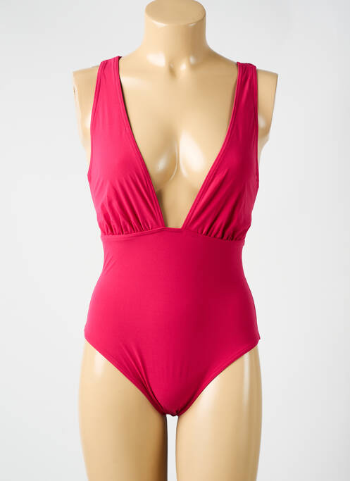 Maillot de bain 1 pièce stretch rose SIMONE PERELE femme
