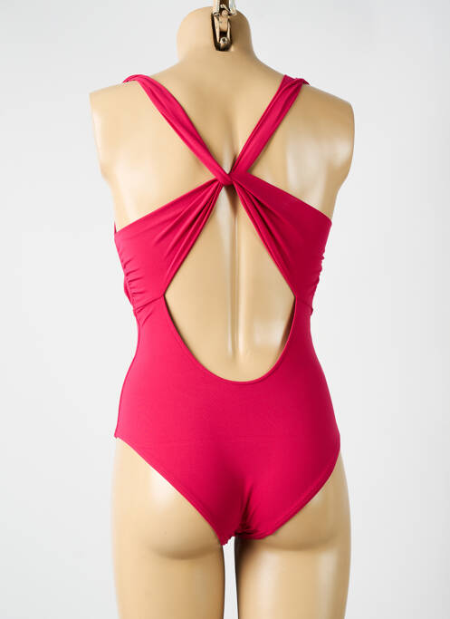Maillot de bain 1 pièce stretch rose SIMONE PERELE femme
