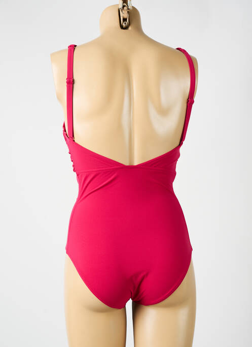 Maillot de bain 1 pièce haut soutien-gorge emboitant haut soutien-gorge emboitant rose SIMONE PERELE femme