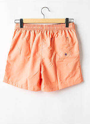 Short de bain tissage popeline orange YSABEL MORA homme