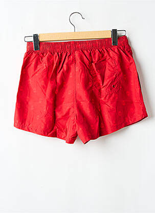 Short de bain tissage popeline rouge YSABEL MORA homme