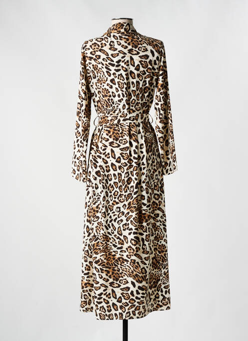 Robe longue beige JS MILLENIUM pour femme