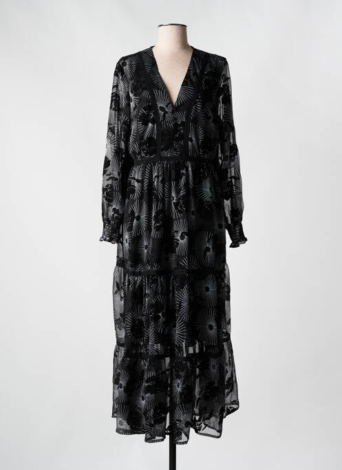 Robe longue noir LAST QUEEN pour femme