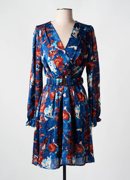 Robe mi-longue bleu SUZZY & MILLY pour femme