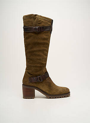 Bottes vert LA VIE EST BELLE pour femme