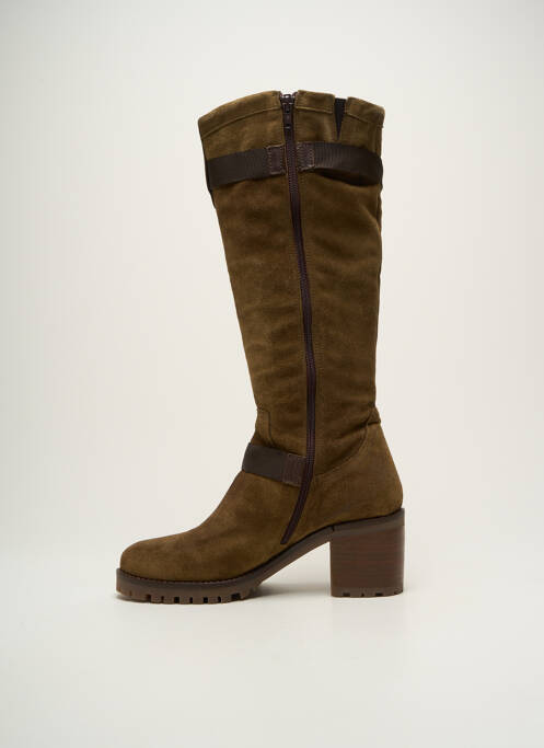 Bottes vert LA VIE EST BELLE pour femme