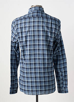 Chemise manches longues coupe droite bleu HUGO BOSS homme