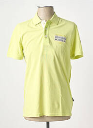 Polo coupe cintrée manches courtes vert NAPAPIJRI homme
