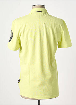 Polo coupe cintrée manches courtes vert NAPAPIJRI homme