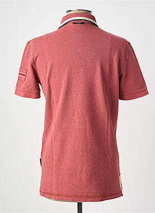 Polo coupe cintrée manches courtes rouge NAPAPIJRI homme