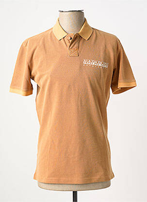 Polo coupe cintrée manches courtes orange NAPAPIJRI homme