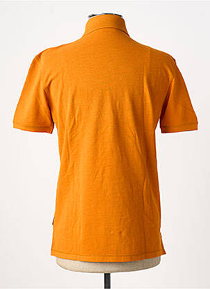 Polo coupe cintrée manches courtes orange NAPAPIJRI homme