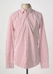 Chemise manches longues rouge HUGO BOSS pour homme seconde vue