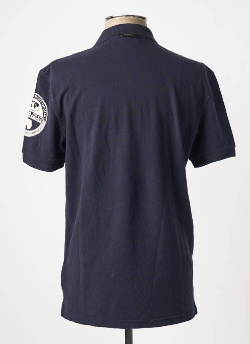 Polo coupe cintrée manches courtes bleu NAPAPIJRI homme