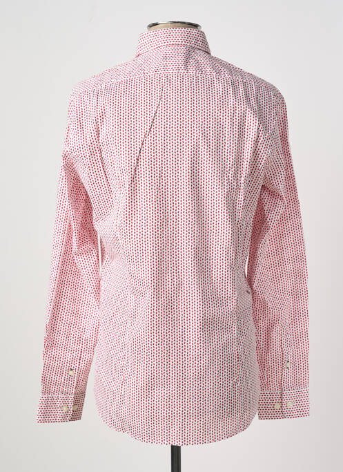 Chemise manches longues rouge HUGO BOSS pour homme