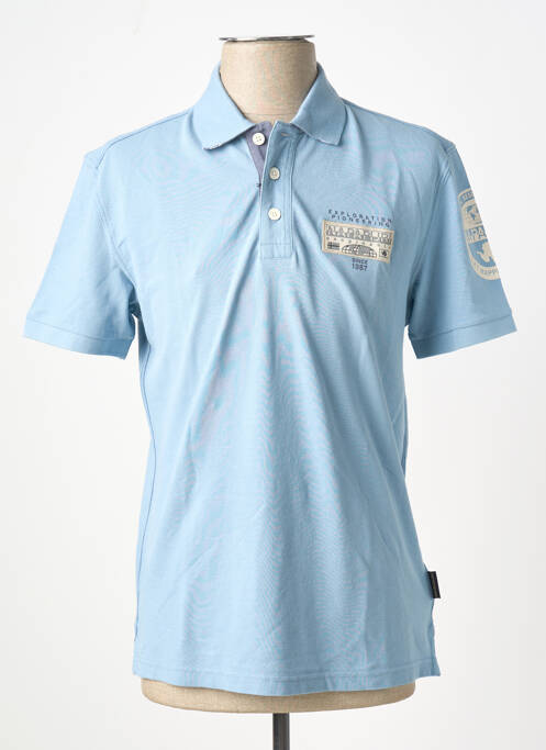 Polo bleu NAPAPIJRI pour homme