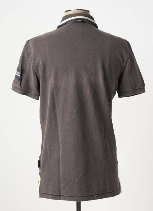Polo marron NAPAPIJRI homme