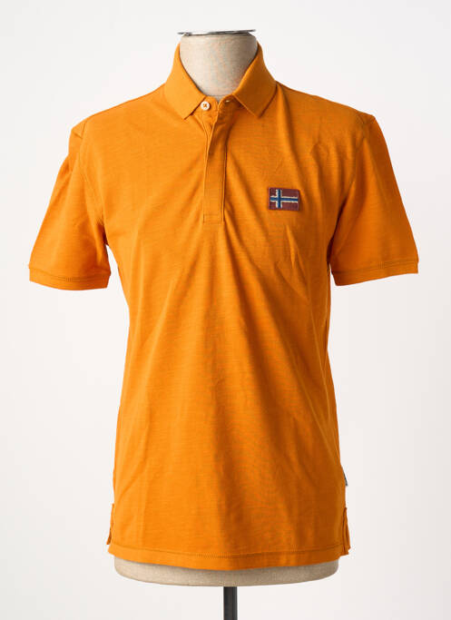 Polo orange NAPAPIJRI pour homme