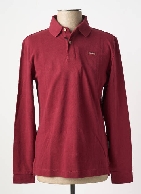 Polo rouge NAPAPIJRI pour homme