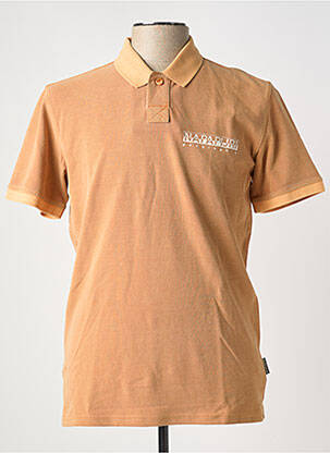 Polo coupe cintrée manches courtes orange NAPAPIJRI homme