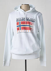 Sweat-shirt à capuche blanc NAPAPIJRI pour homme seconde vue