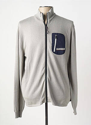 Veste casual gris NAPAPIJRI pour homme