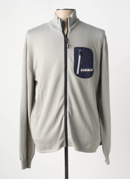 Veste casual gris NAPAPIJRI pour homme