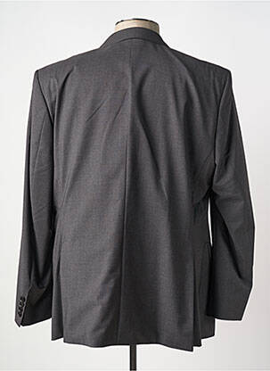 Blazer coupe cintrée gris HUGO BOSS homme
