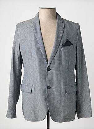 Blazer coupe cintrée gris HUGO BOSS homme