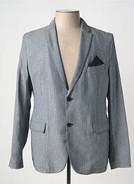 Blazer coupe cintrée gris HUGO BOSS homme
