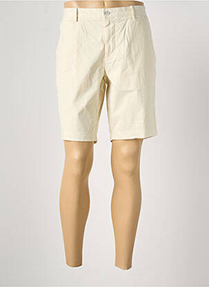 Bermuda stretch taille normale beige HUGO BOSS homme