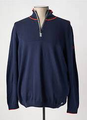 Pull col roulé bleu HUGO BOSS pour homme seconde vue