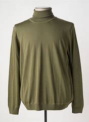 Pull col roulé vert HUGO BOSS pour homme seconde vue