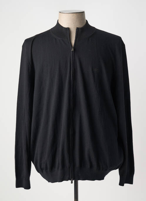 Gilet manches longues noir HUGO BOSS pour homme