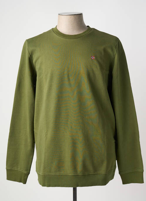 Sweat-shirt vert NAPAPIJRI pour homme