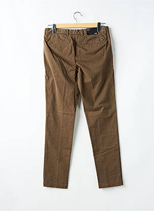 Pantalon chino fermeture zippée sous rabat avec crochet taille normale vert HUGO BOSS homme