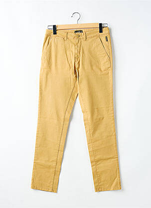 Pantalon chino stretch taille normale jaune NAPAPIJRI homme
