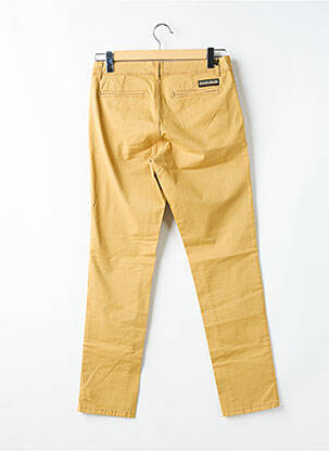 Pantalon chino stretch taille normale jaune NAPAPIJRI homme