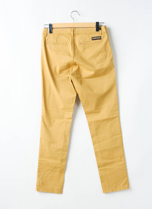 Pantalon chino stretch taille normale jaune NAPAPIJRI homme