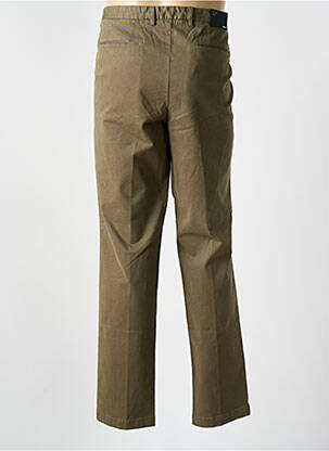 Pantalon chino fermeture zippée sous rabat avec crochet taille normale vert HUGO BOSS homme
