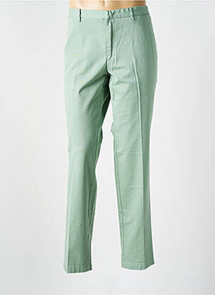 Pantalon chino fermeture zippée sous rabat avec crochet taille normale vert HUGO BOSS homme