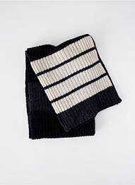 Echarpe imprimé rayures noir DOCKERS homme