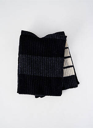 Echarpe imprimé rayures noir DOCKERS homme