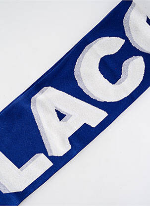 Echarpe stretch bleu LACOSTE homme