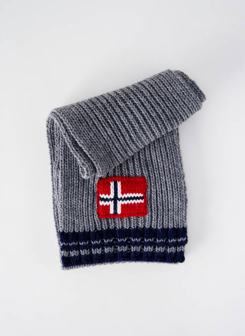 Echarpe gris NAPAPIJRI pour homme