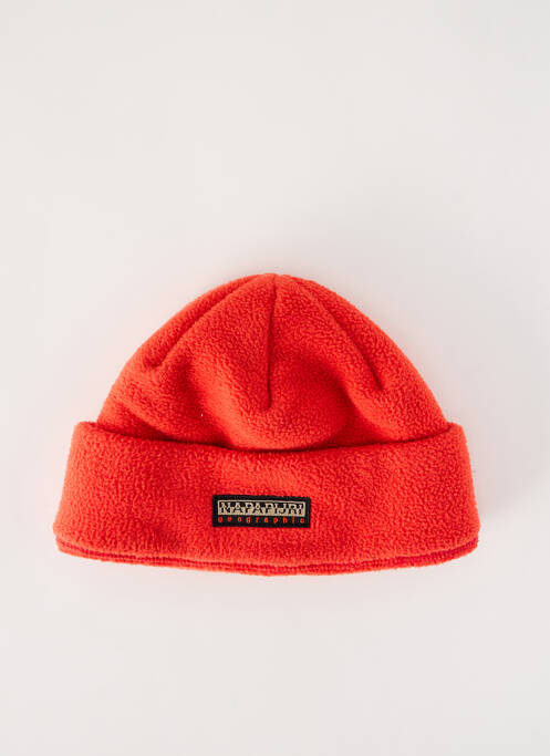 Bonnet orange NAPAPIJRI pour homme