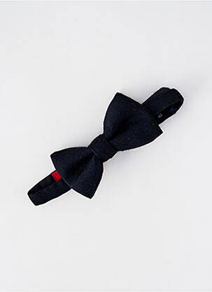 Noeud papillon maintien élastique bleu HUGO BOSS homme